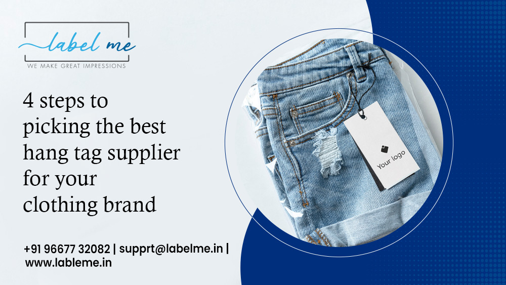 4 Steps to Picking the Best Hang Tag Supplier for Your Clothing Brand