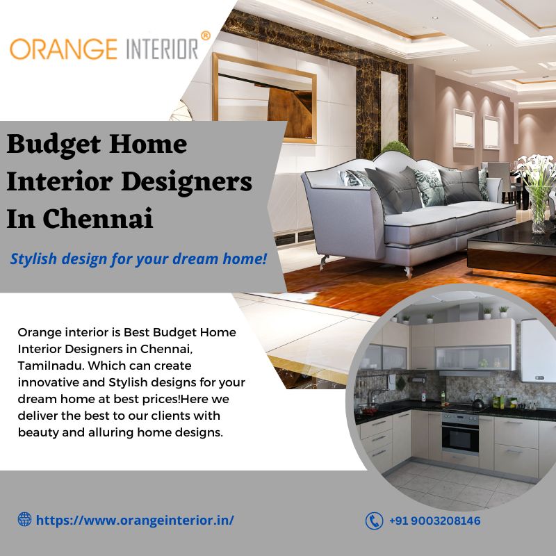 Best Modern Interior Chennai | Orange Interior