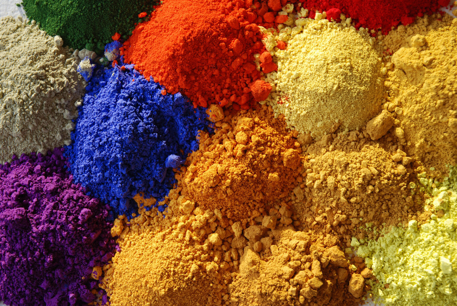 Color Is Determined By The Chemical Composition And Crystal Structure Of Pigments, Which Are Typically Insoluble