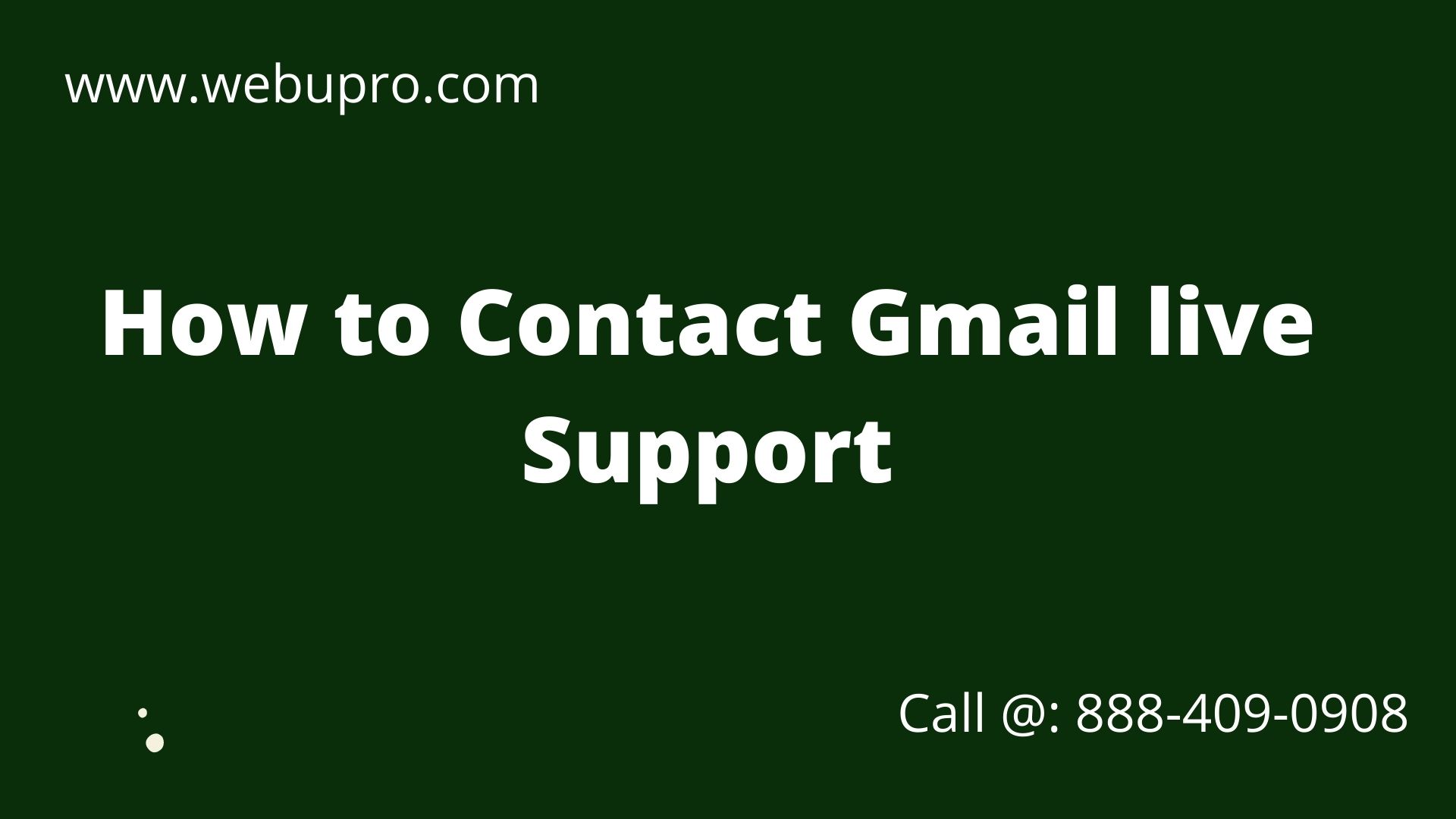 How to Contact Gmail Live Support