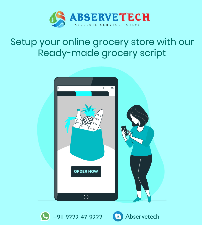 Setup your Online Grocery Store with our Ready-made grocery script