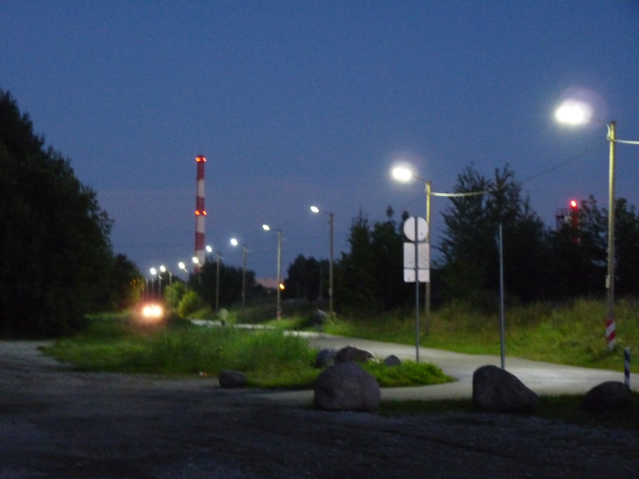 LED Street Lights Installation