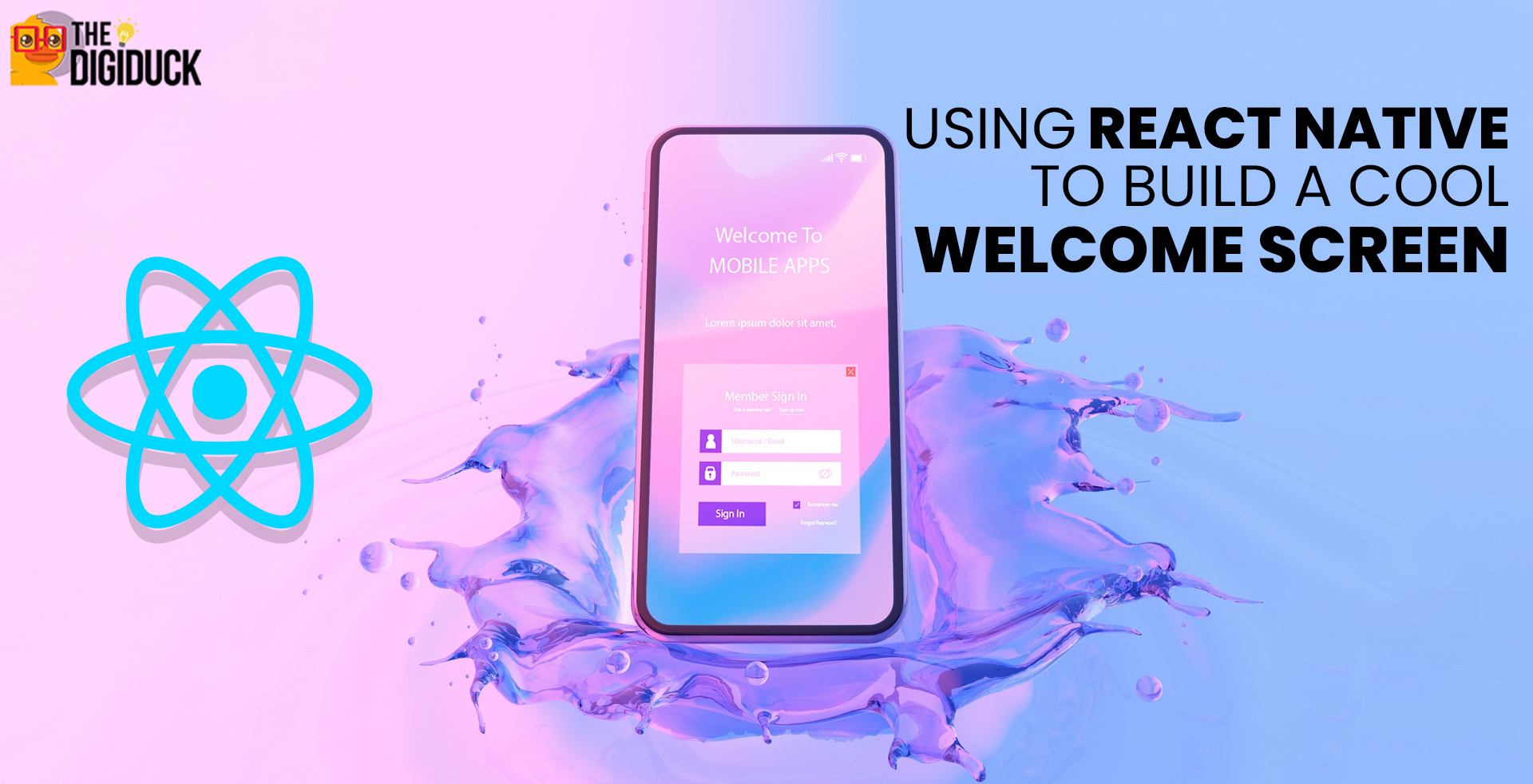 How To Create An Attractive Welcome Screen Using React Native?