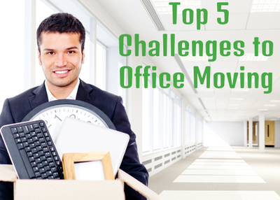 What are the top 5 challenges to office moving?