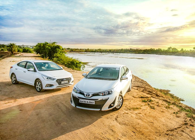 Toyota Yaris vs Hyundai Verna : Comparison
