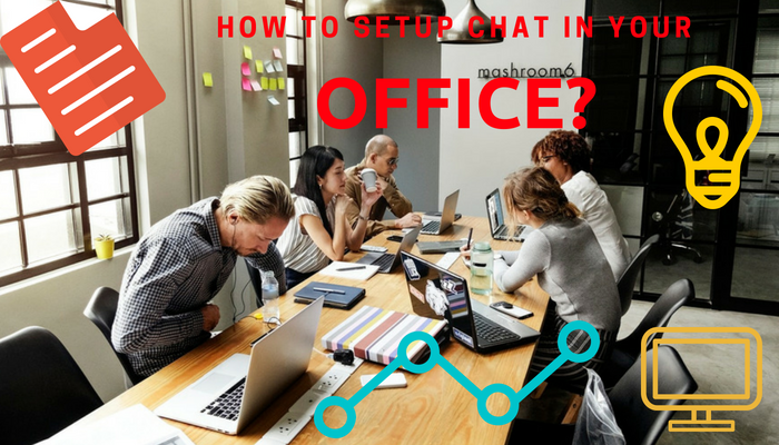Instant messaging on an office with LAN Messenger