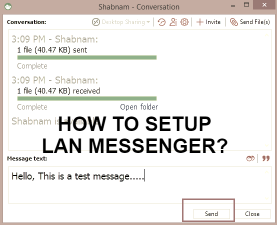 How To Set Up LAN Messenger in Your Office?