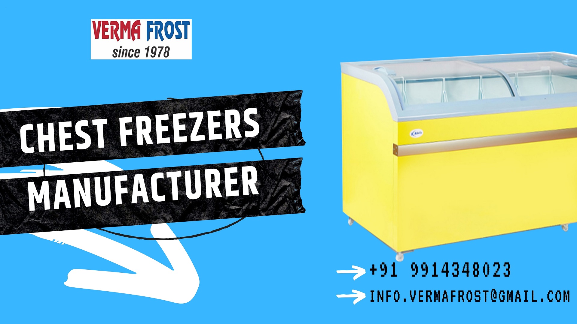 Chest freezers manufacturer