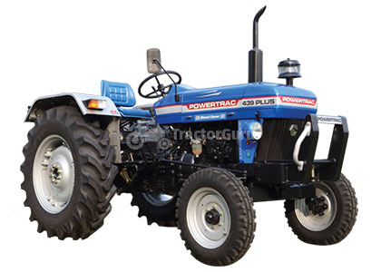 Powertrac 439 Plus Tractor in India For Farming Process
