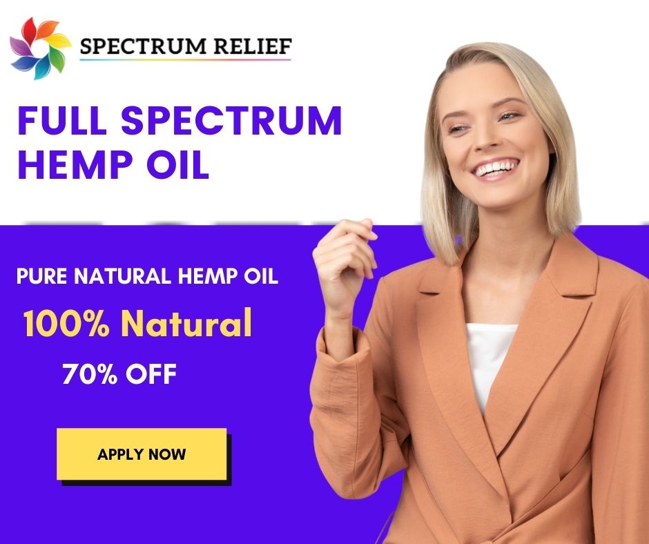 Organic Full-Spectrum Hemp oil | Spectrum Relief