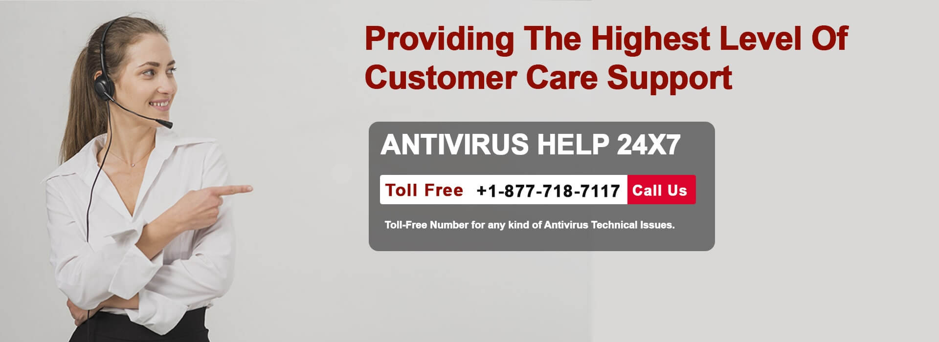 Antivirus Technical Support Number +1 877-718-7117