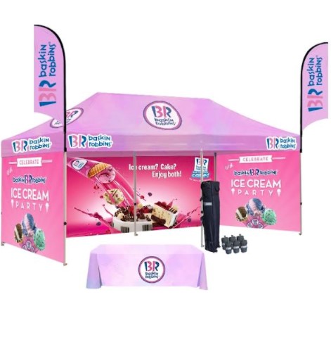 Shop Custom 10x10 Canopy Tent With Company Logo For Your Business Online | Custom Tent USA