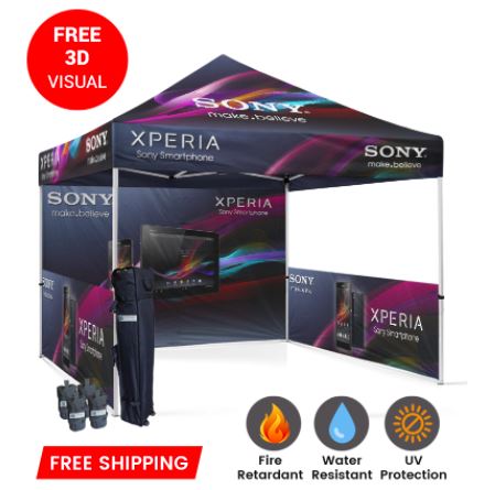 Use Tents For 10x10 Tent With Logo Quality And Outdoor Marketing | Custom Tent USA