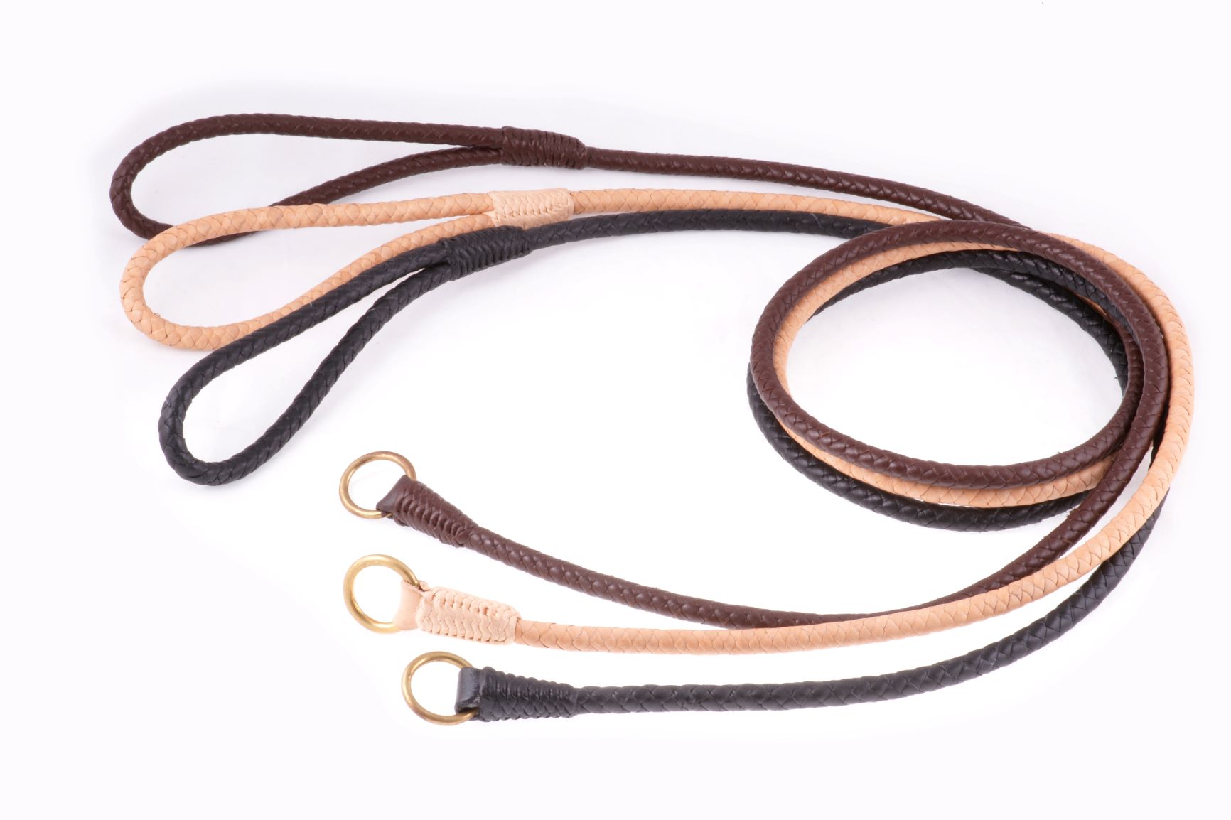 Braided Leather Slip Leads: Combining Exquisiteness and Functionality