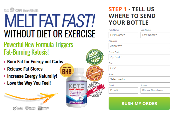 Keto Max Power Reviews (Purely Supplement) 2022 Price, Side Effects