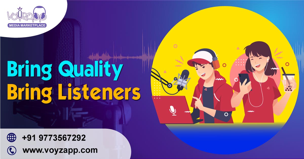Tips for Podcasters to Sound Better @voyzapp