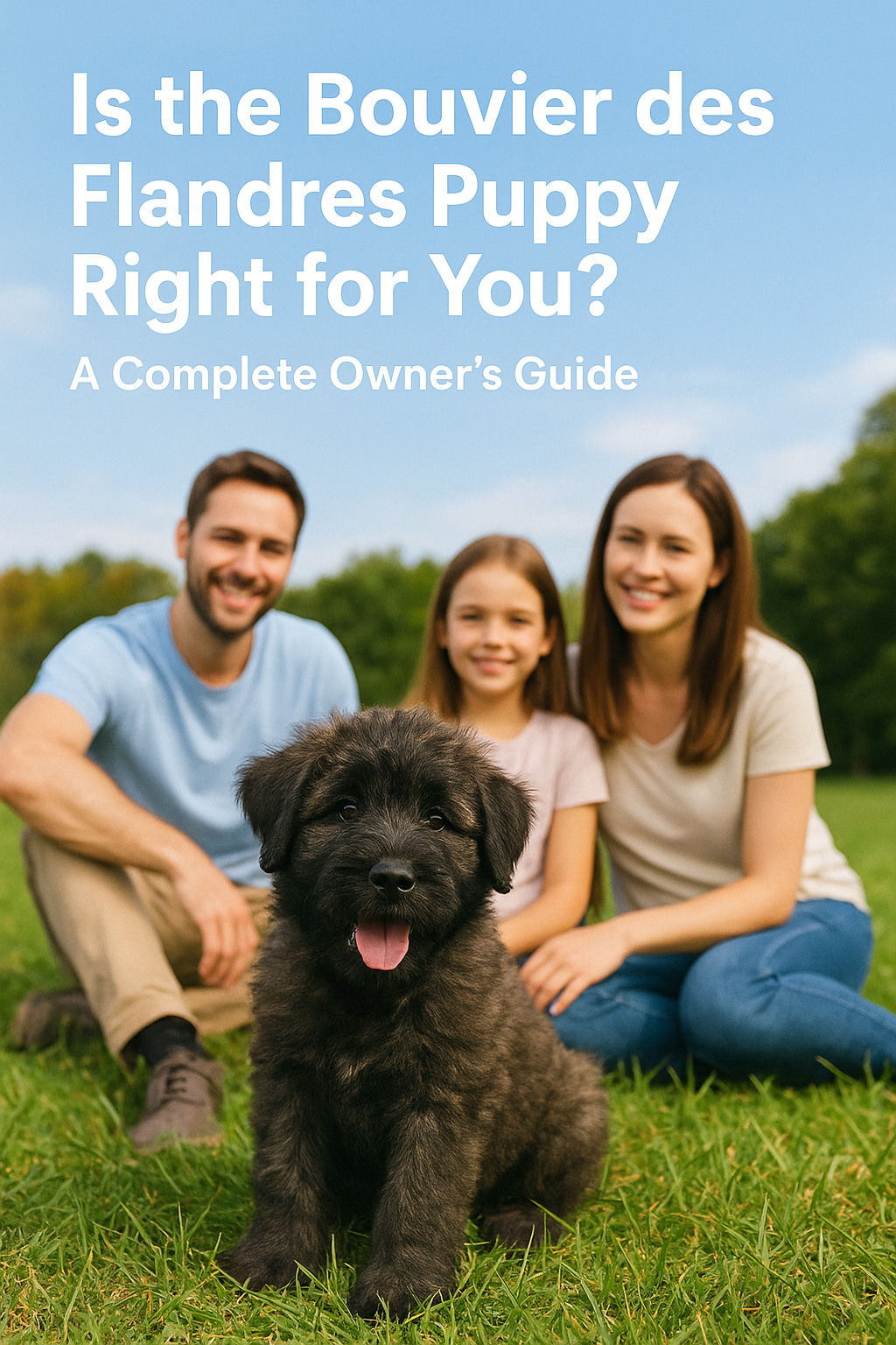 Is the Bouvier des Flandres Puppy Right for You? A Complete Owner’s Guide