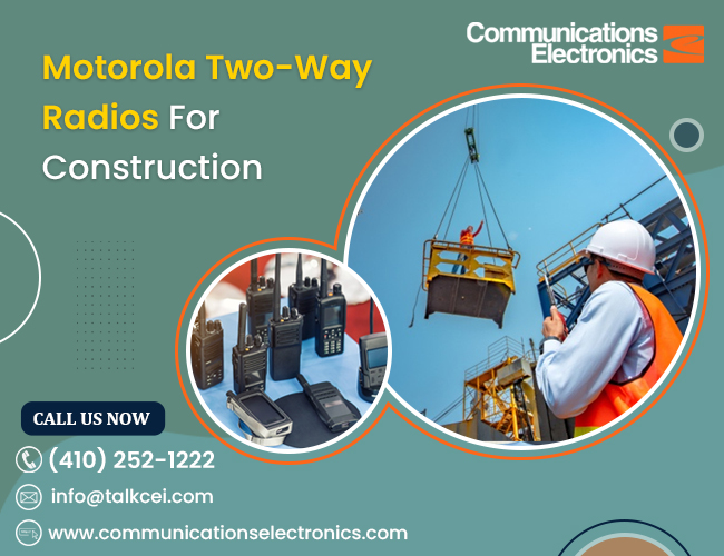 Motorola Two-way Radios for Construction