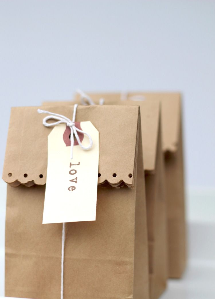 Brown Kraft Paper Bags- Tags and Bags
