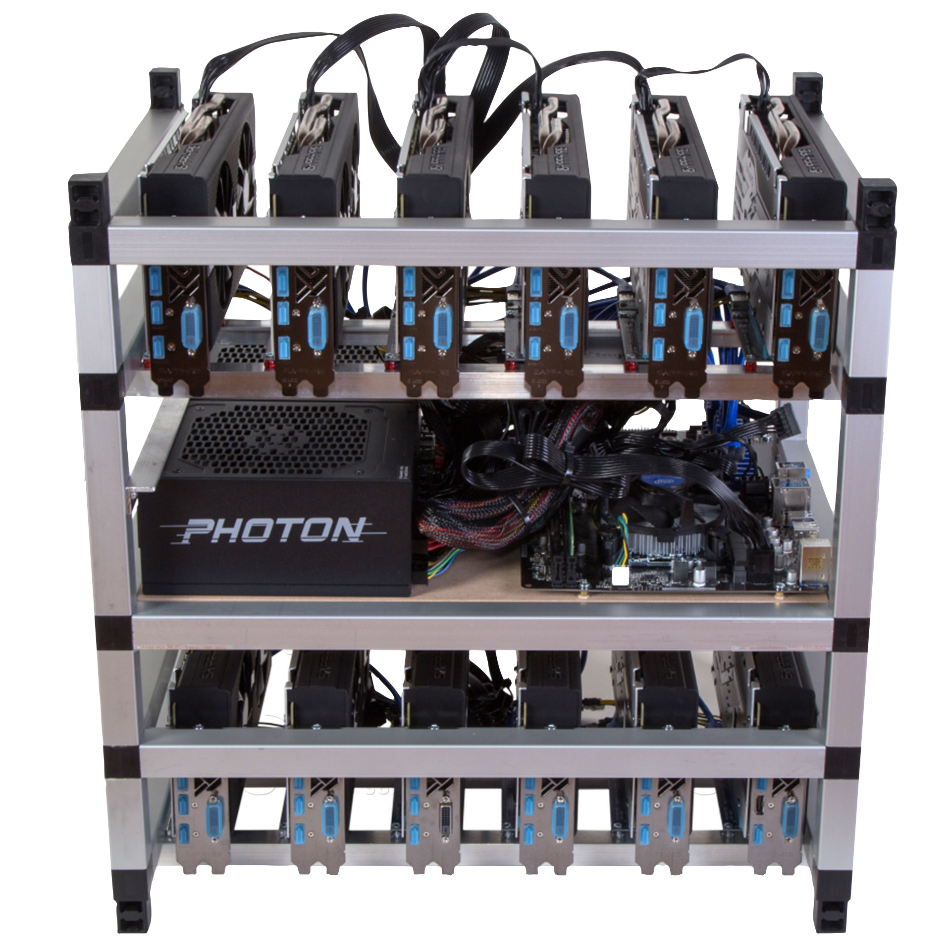 Buy 12 GPU Nvidia Mining Rig Now