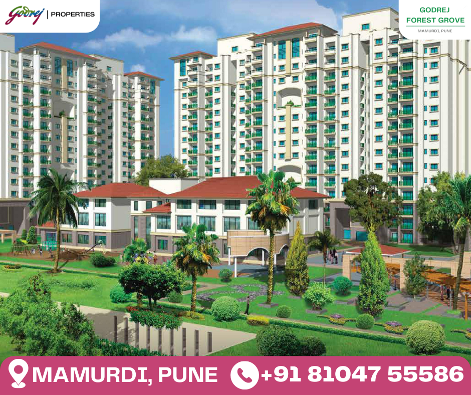 New Launch Property In Godrej Mamurdi-FOREST GROVE
