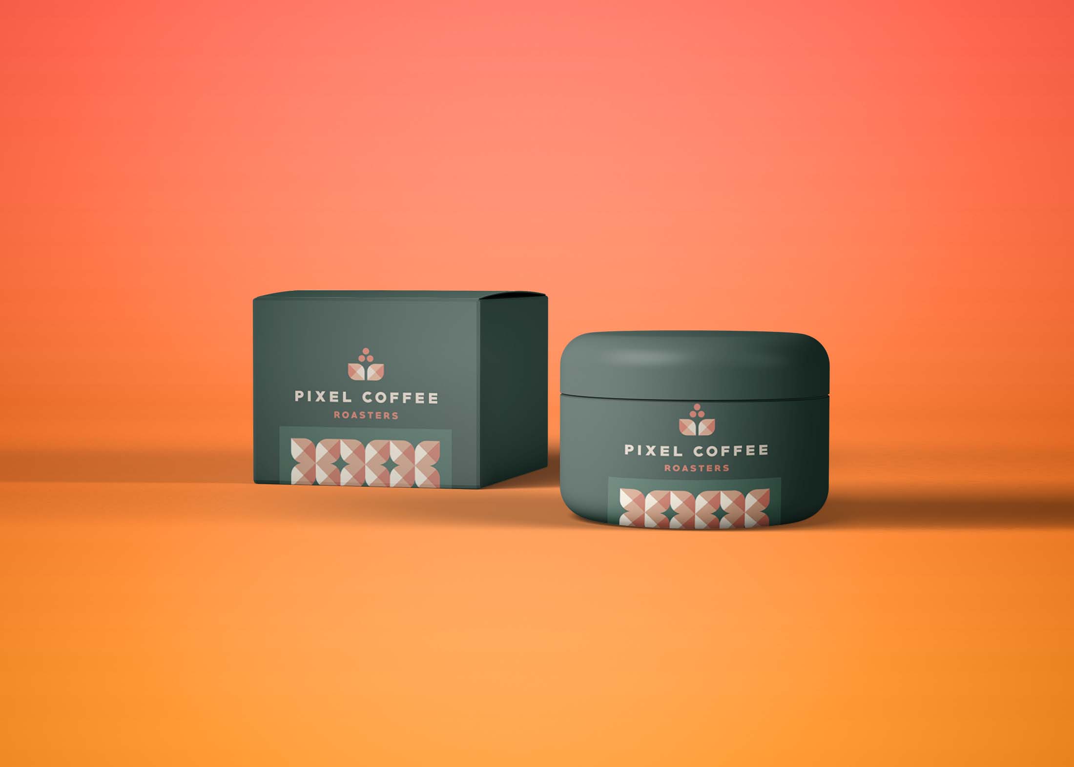 Free Jar Packaging Mockup