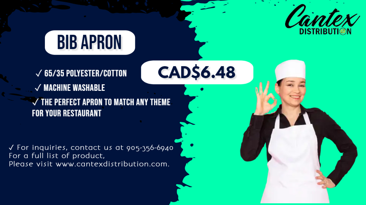 Wholesale blank cotton aprons Canada