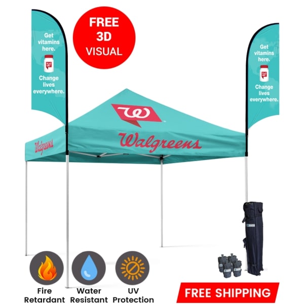 Commercial Personalized Pop Up Tent At Inflatable Canopy Tents