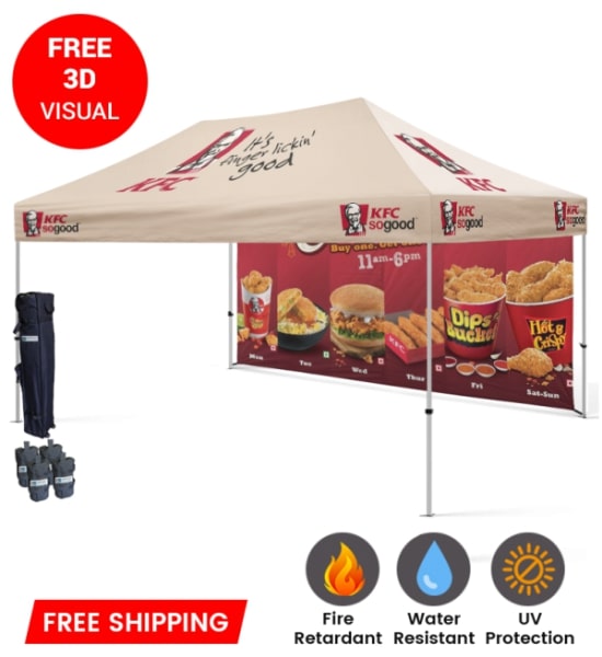 A 100% Quality Guaranteed On Custom Canopy Tent At  Inflatable Canopy Tents 