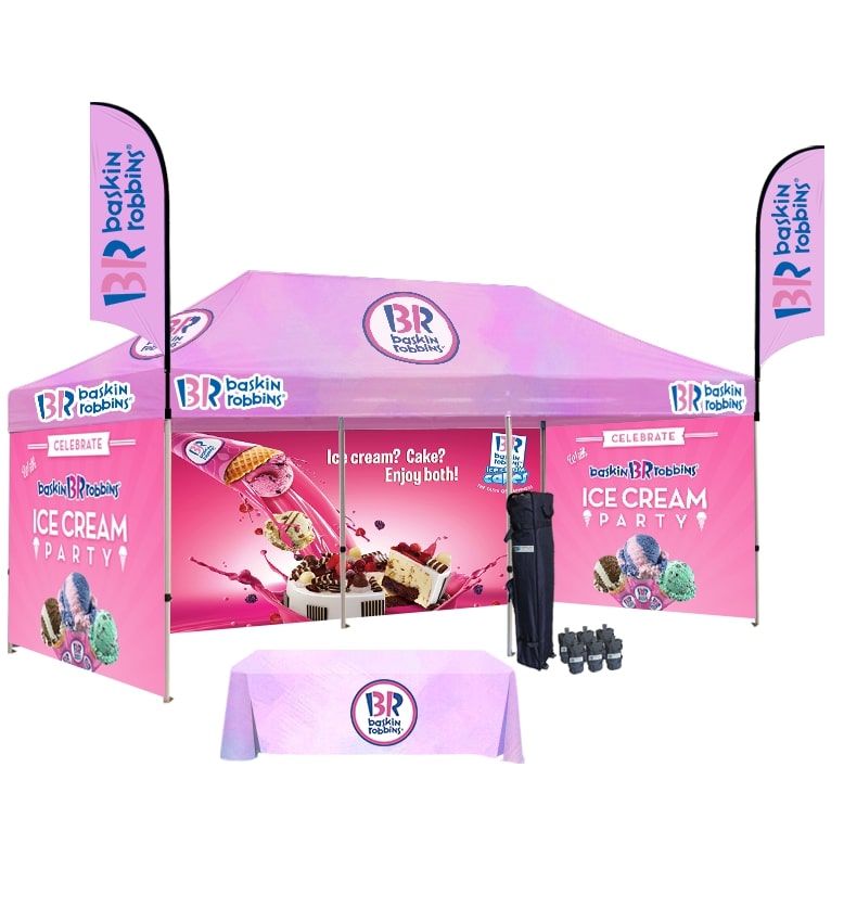 Personalized 10x20 Pop Up Canopy Tent For Your Next Event | Inflatable Canopy Tents