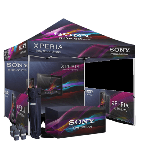 Premium Heavy Duty Custom Tent With Graphic Print | Inflatable Canopy Tent