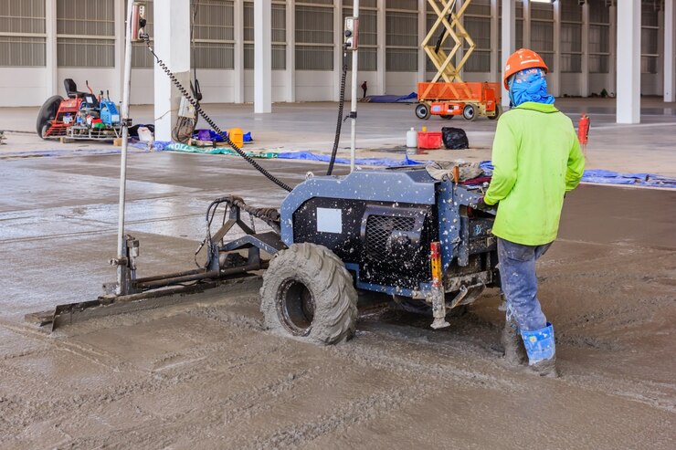 How do concreters make the job easier?