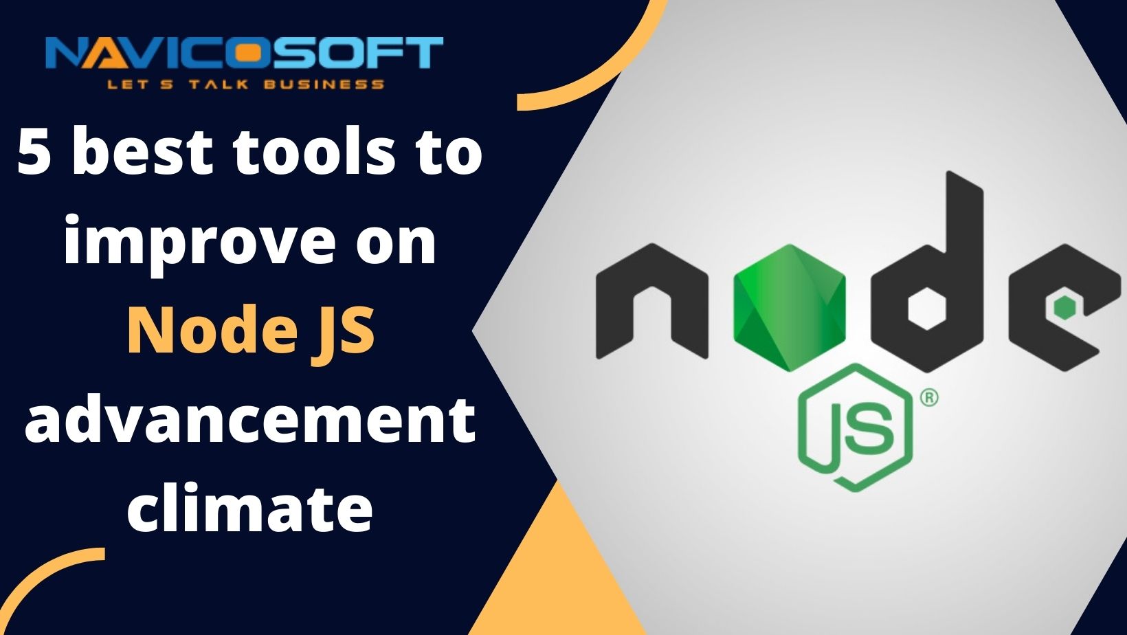 5 best tools to improve on Node JS advancement climate