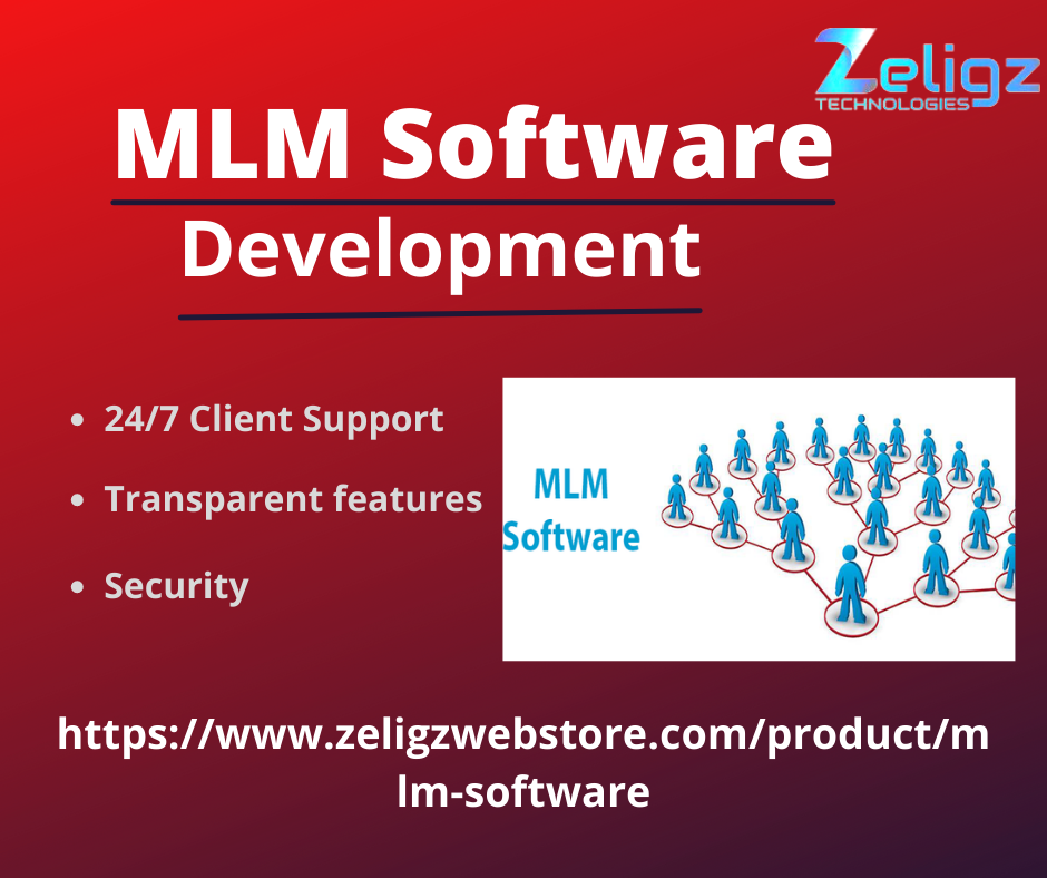 Get The Best MLM Software Development At Zeligzwebstore