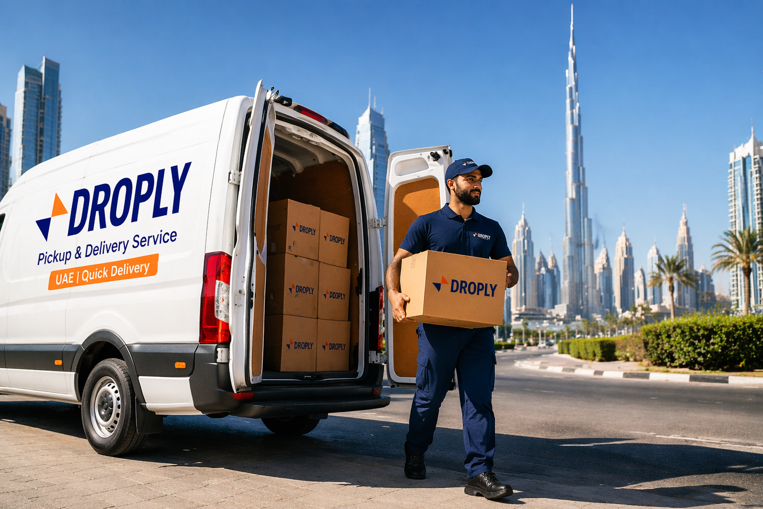 How Droply is Redefining Pickup and Delivery Service UAE with Quick Delivery?