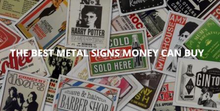 Embossed Metal Sign – Know the Benefits