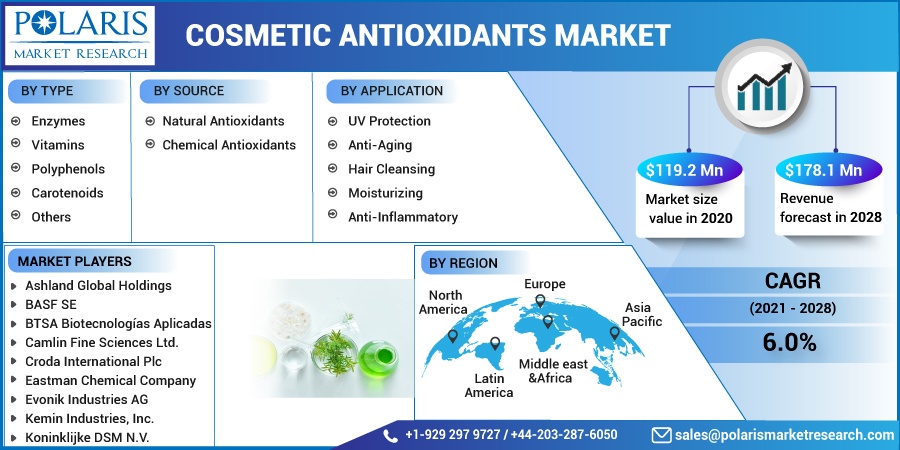 Cosmetic Antioxidants Market Statistics, Challenges, Industry Analysis and Forecast to 2022-2030