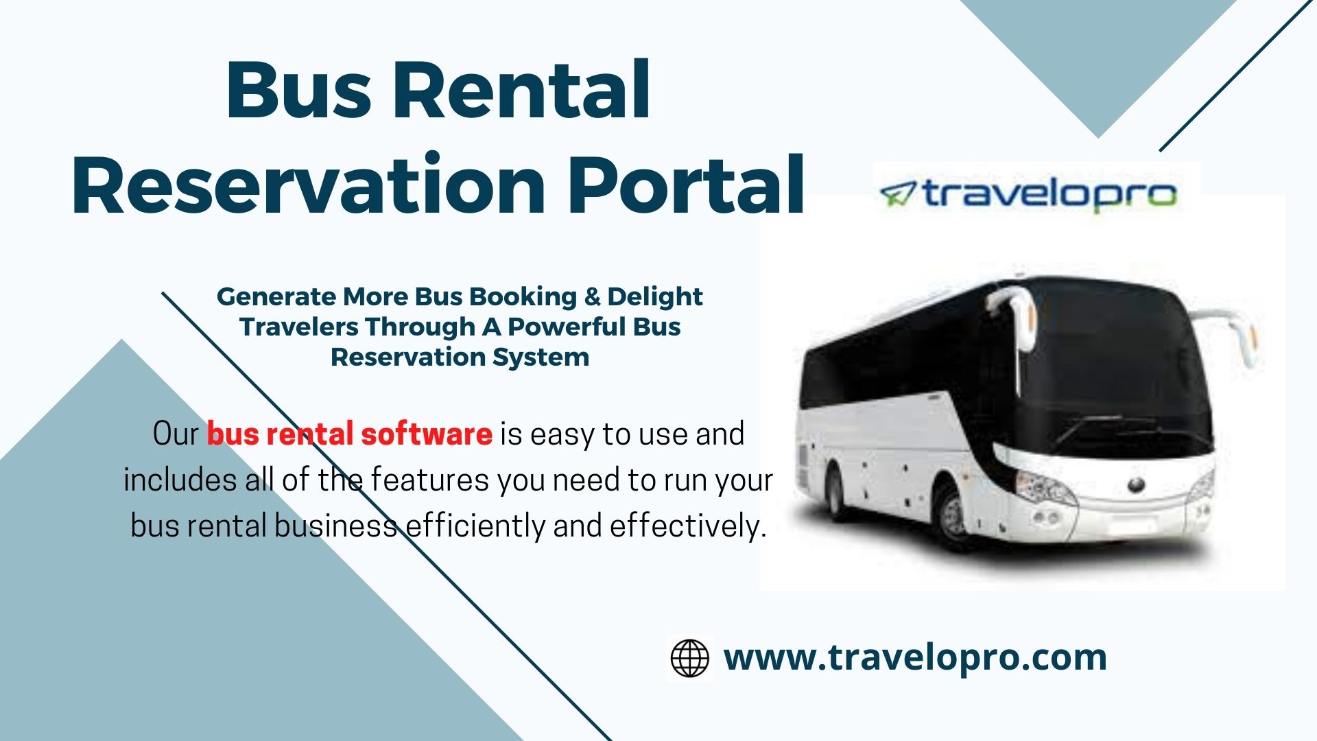 Bus Rental Reservation Portal | Online Bus Reservation System