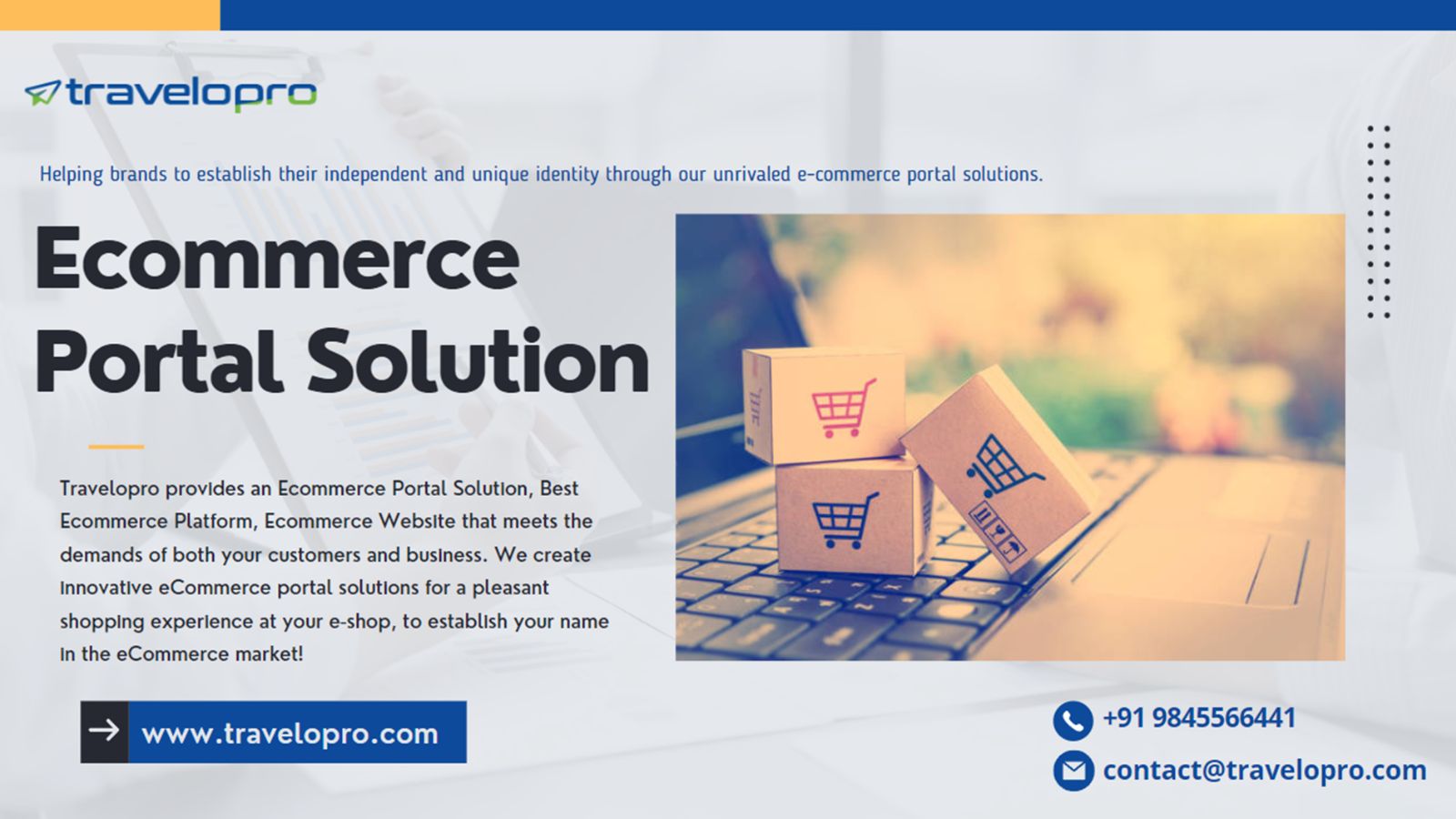 Ecommerce Portal Solution | Best Ecommerce Platform