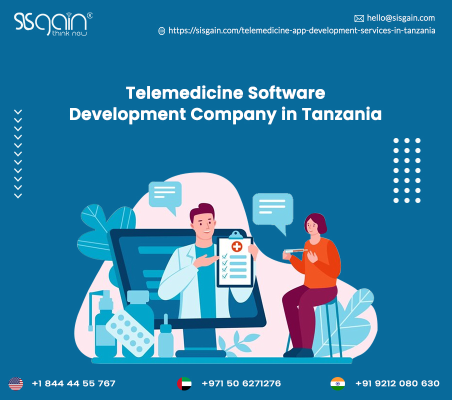Customised Telemedicine App Development Services in Tanzania