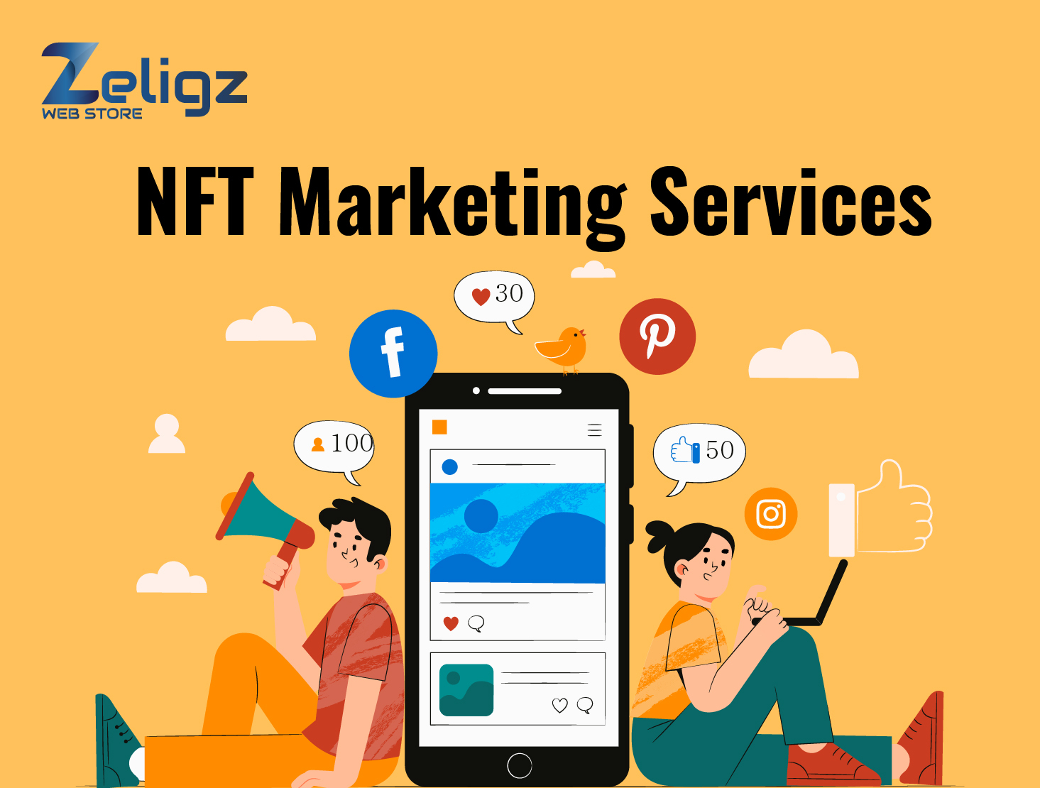 Visit Zeligzwebstore For All NFT Marketing Solutions