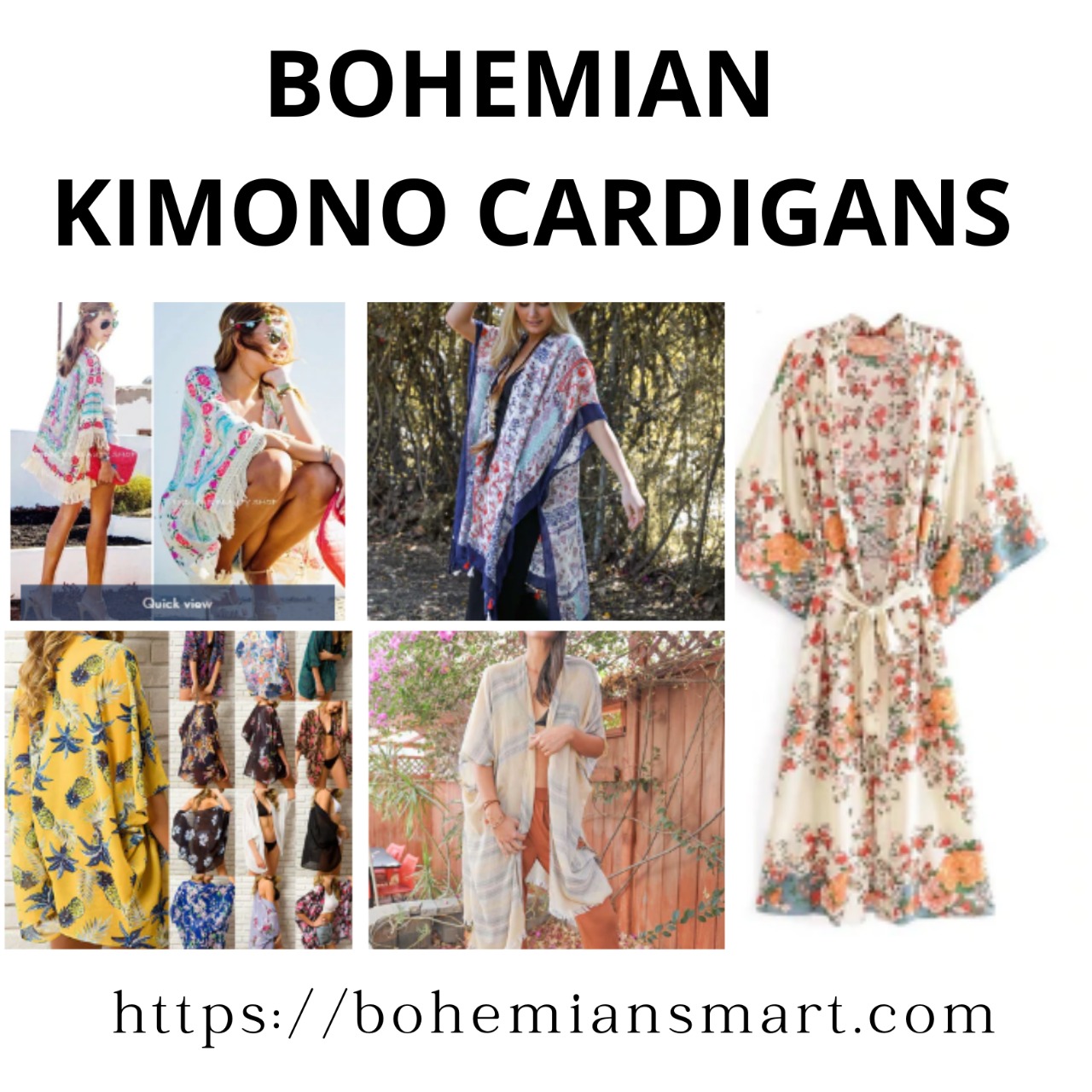 boho kimonos