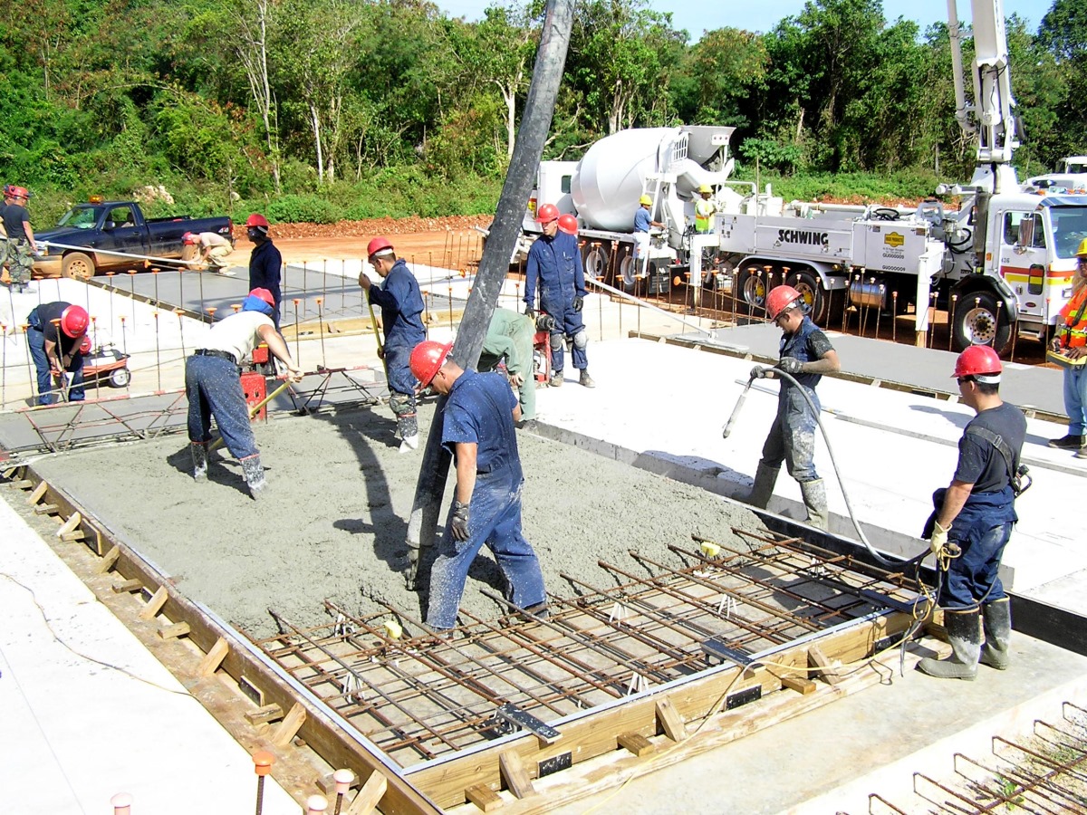 What are concrete and construction?