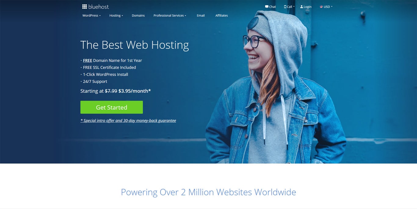 Bluehost Best Hosing for WordPress Site