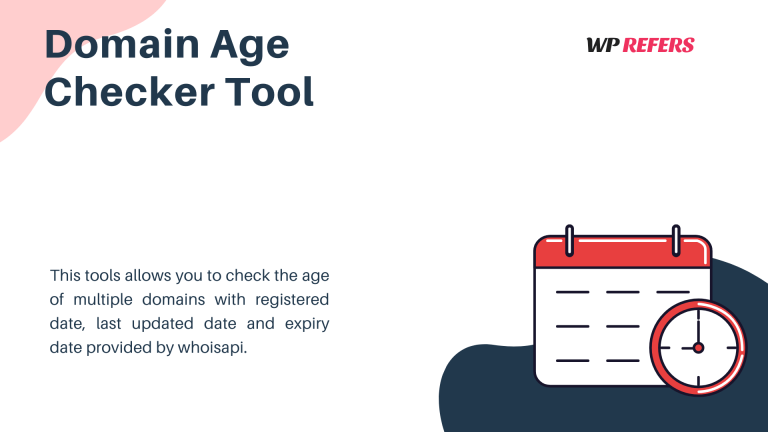 Domain Age Checker