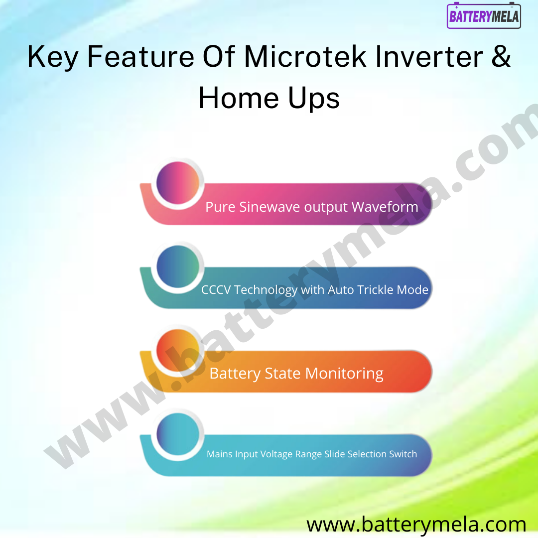 Order An Microtek Inverter & Home Ups|Batterymela