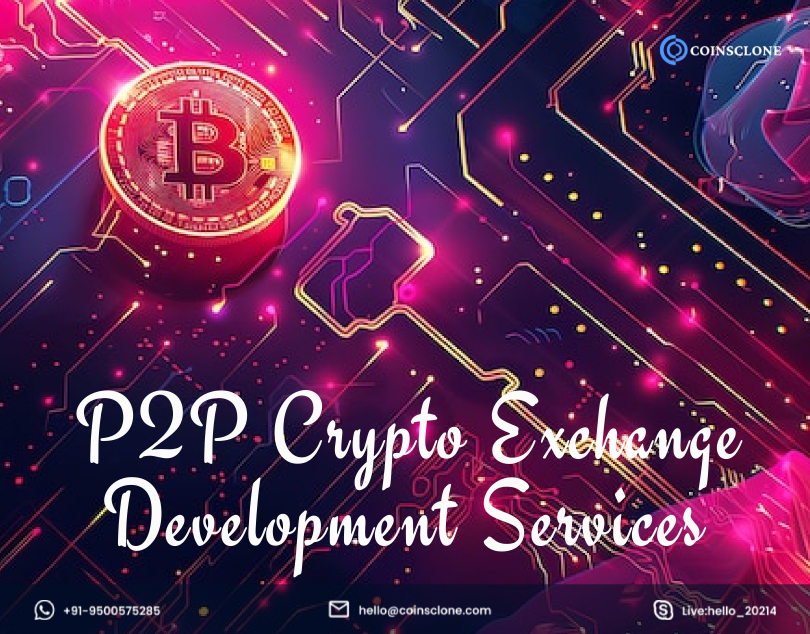 P2P Crypto Exchange Development Services - Build a Secure Trading Platform