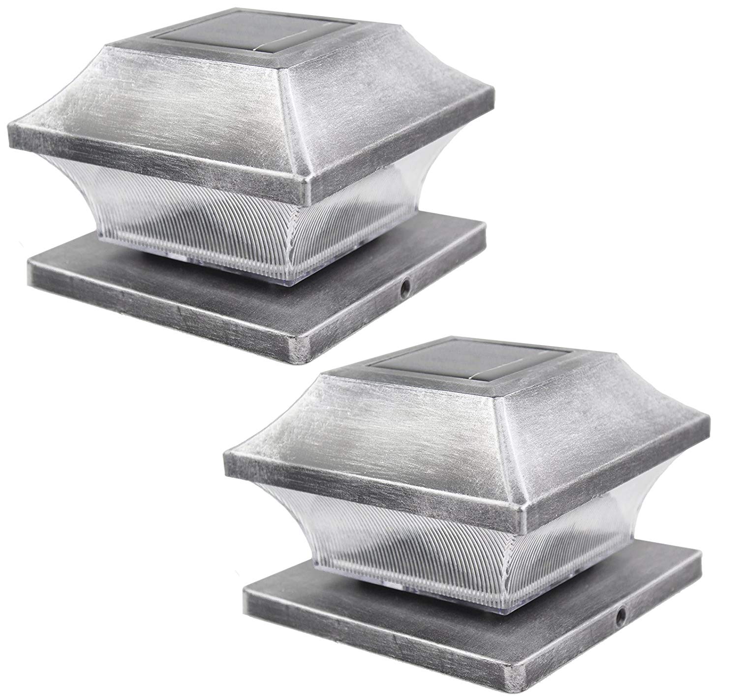 Prime day deals 2018 solar fence post lights 4x4 5x5