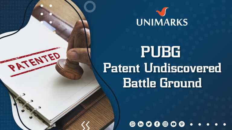 PUBG – Patent Undiscovered BattleGround