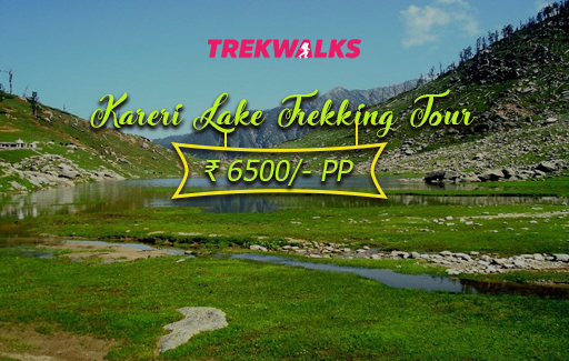 Enjoy of Kareri Lake Trek of kangra, Himachal Pradesh